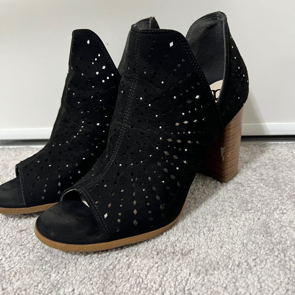 Black heels